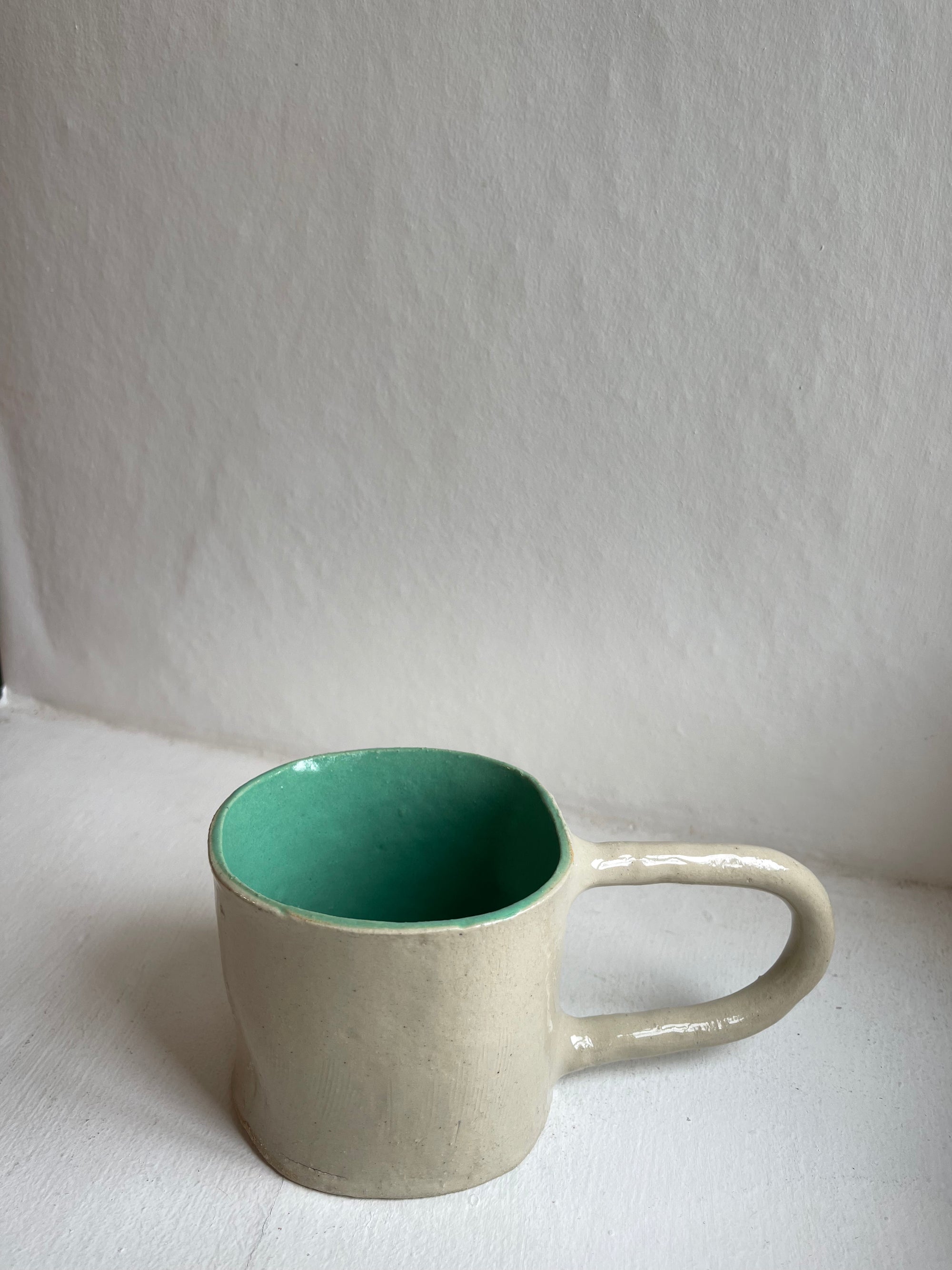 ‘Happy Mug :)’ Handmade Ceramic Mug