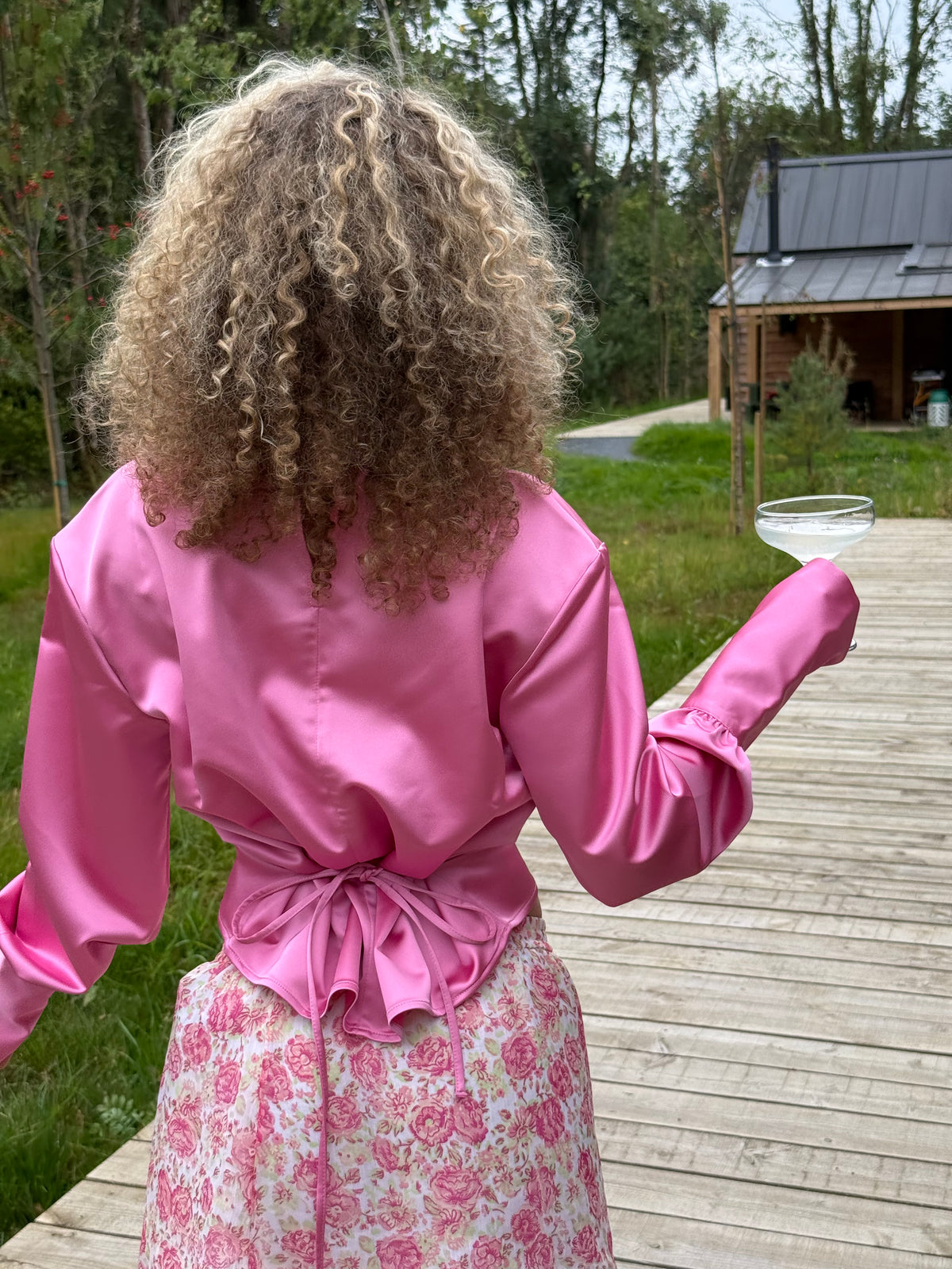 Dawn Blouse | Sunrise Pink