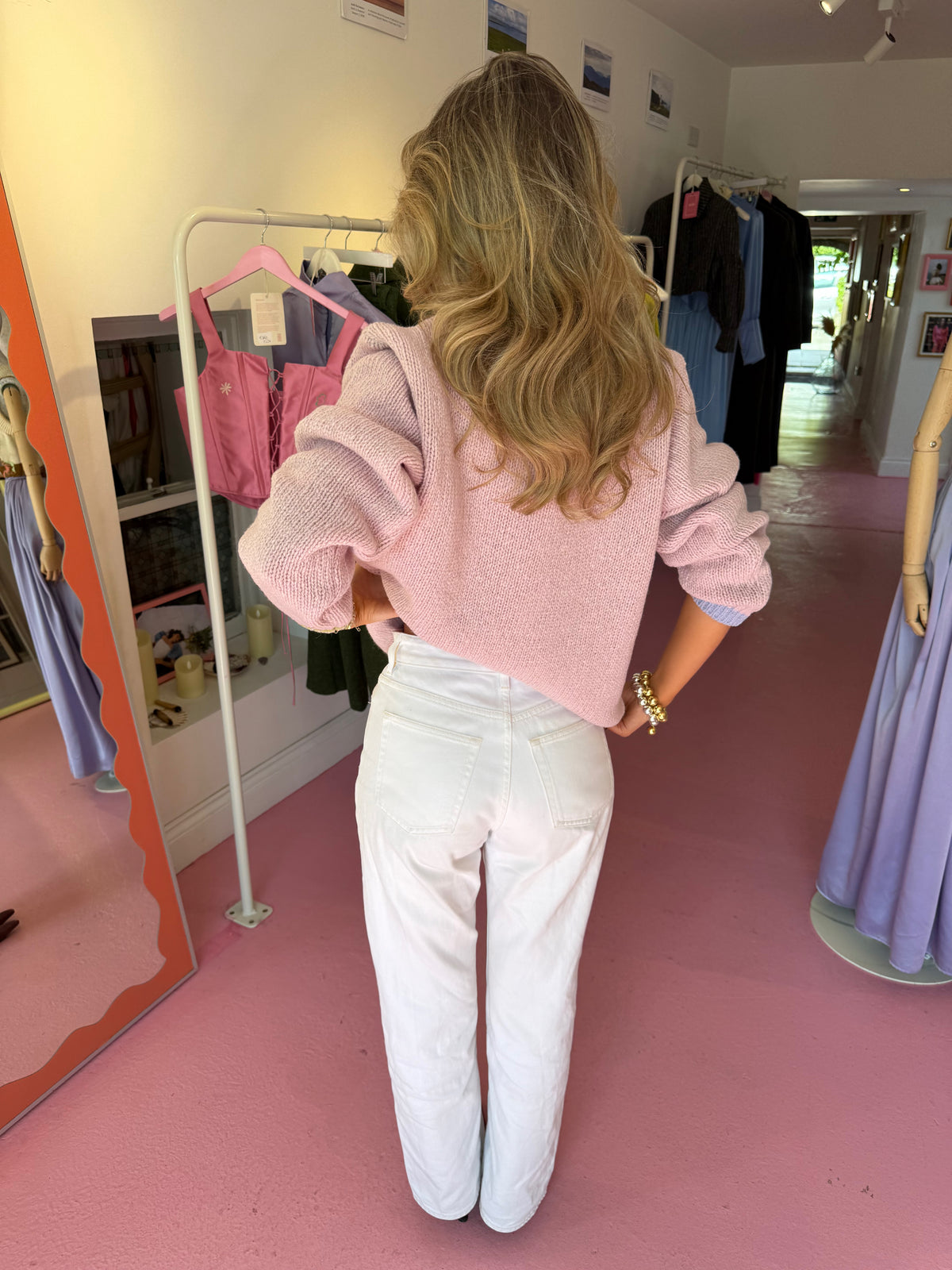 Bloom Pink Jumper | A Soft Awakening