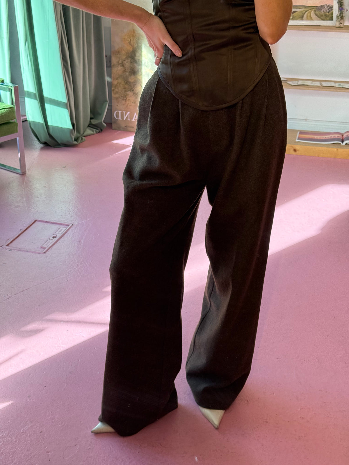 Our Land Wide Leg Trousers