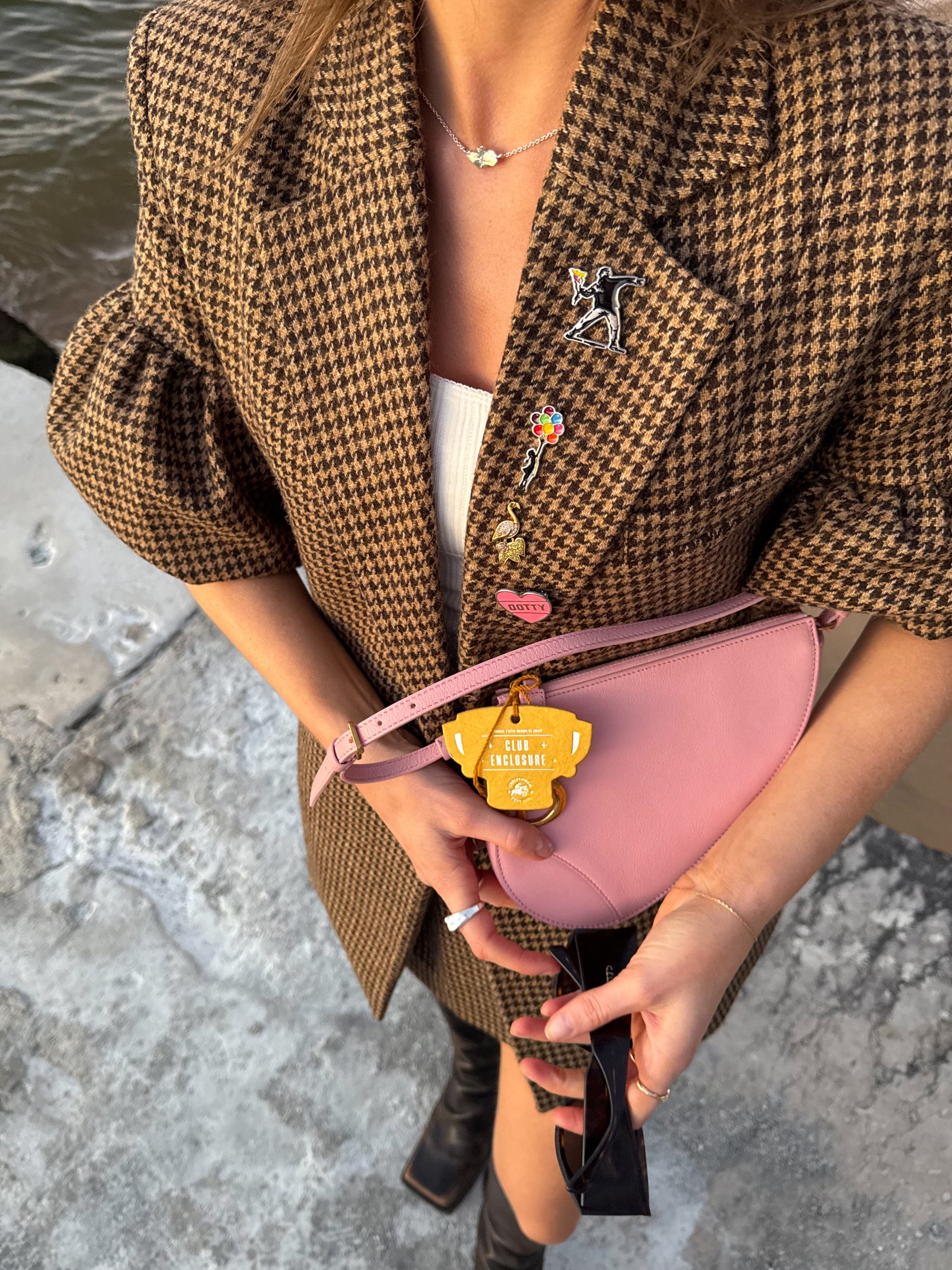 Weavers & Believers Blazer | Check Brown