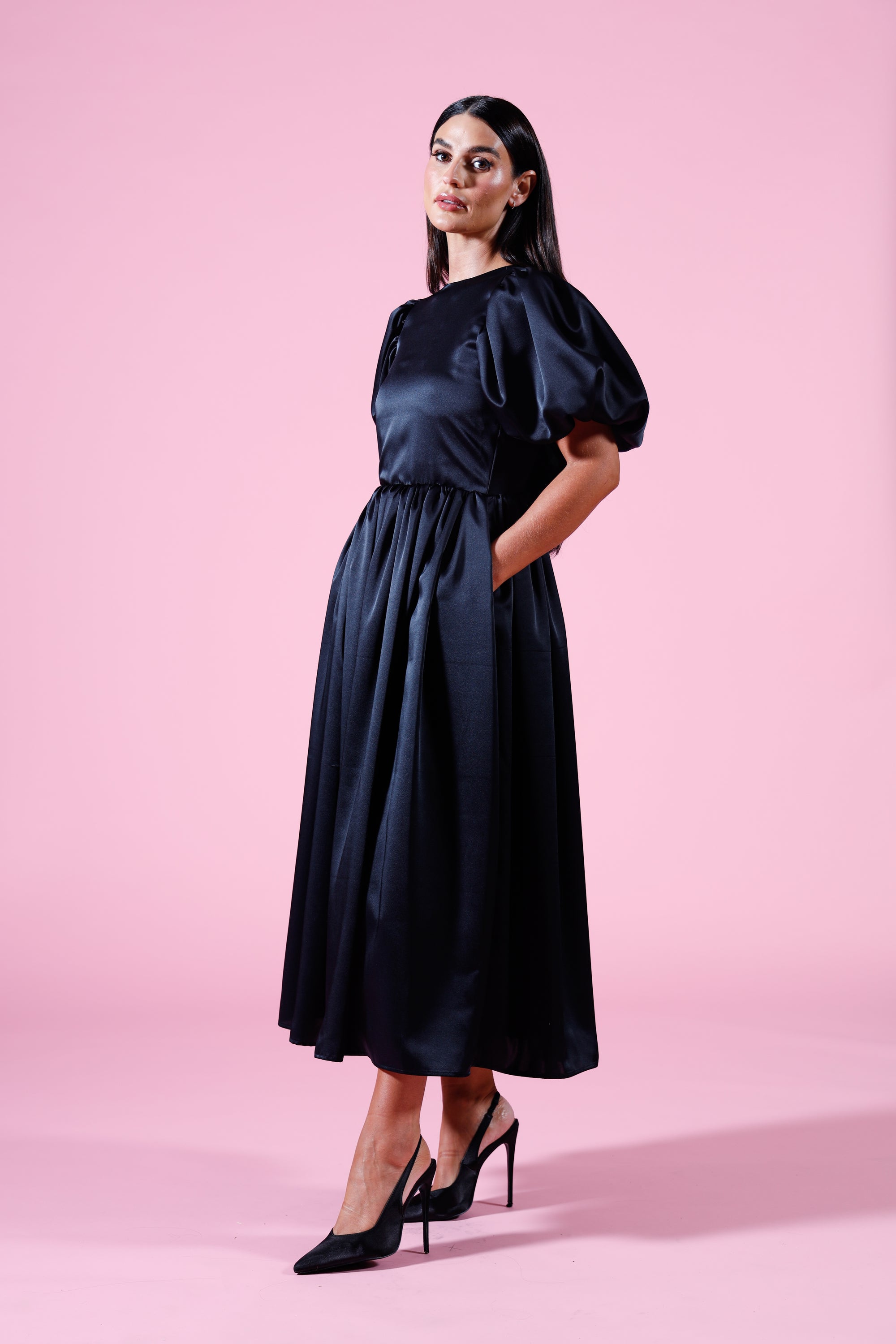 Reimagined | A Burren Star Dress | Black