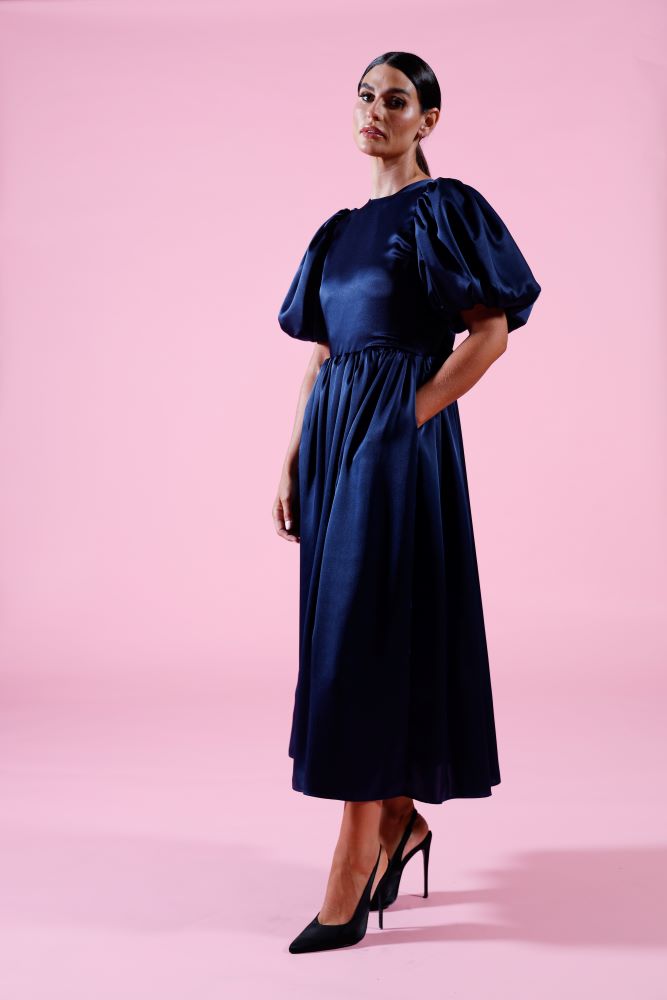 Reimagined | A Burren Star Dress | Navy