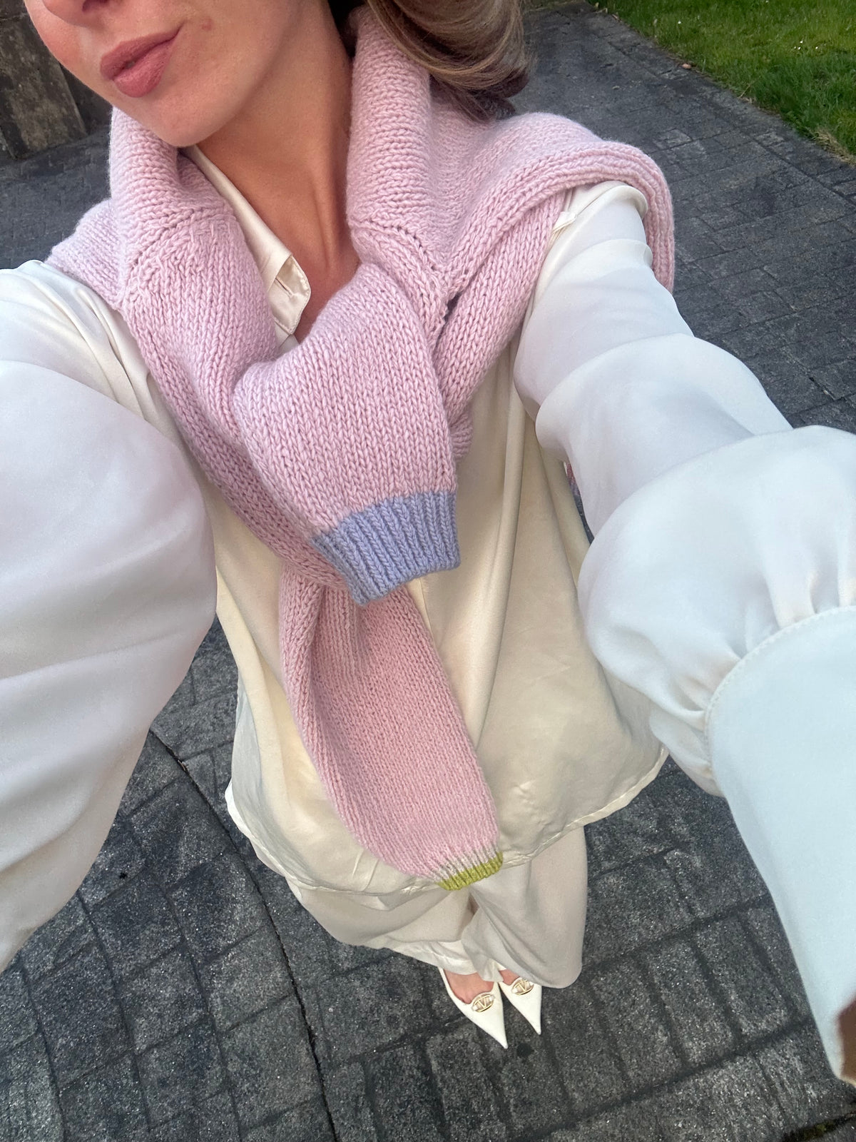 Bloom Pink Jumper | A Soft Awakening