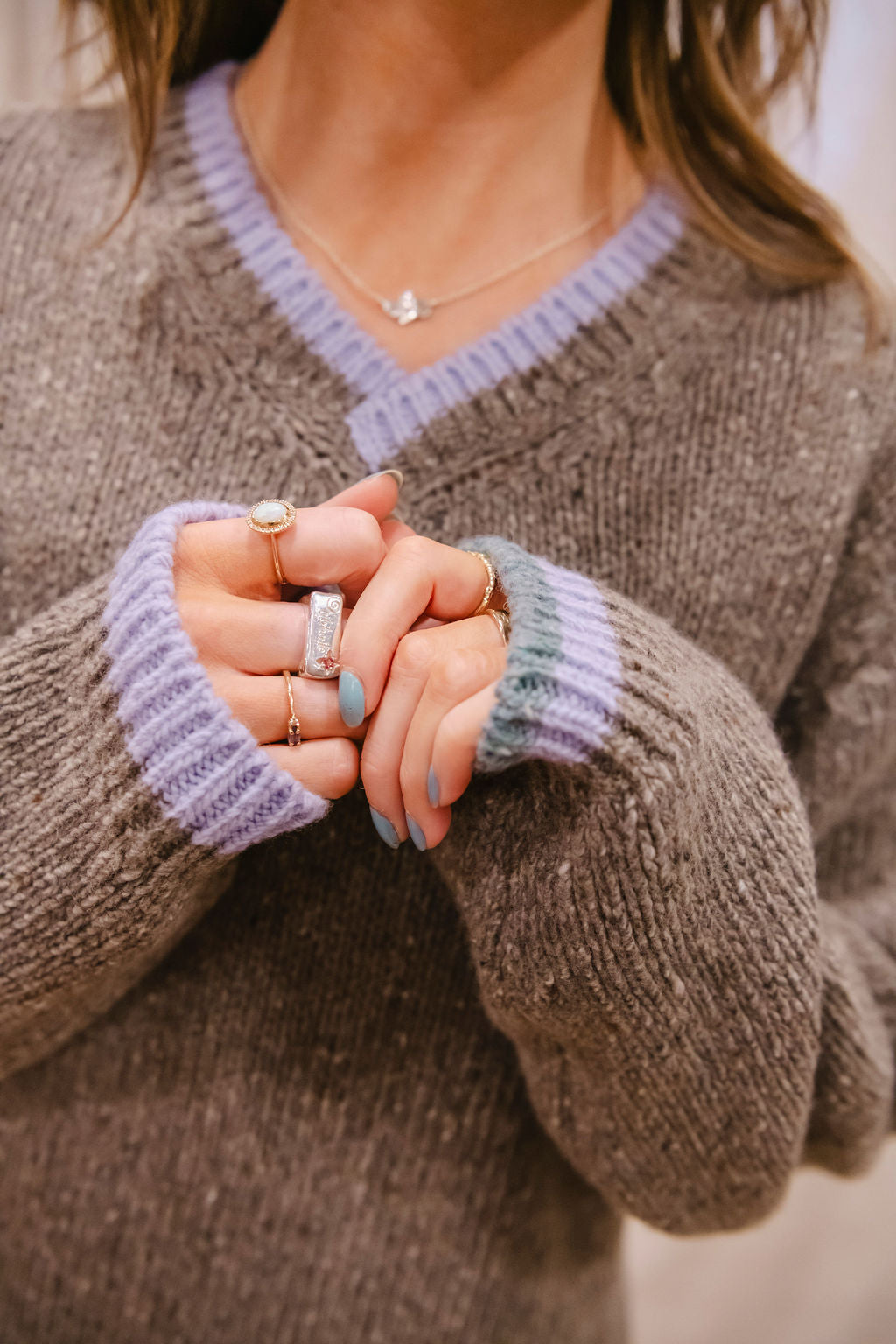 Stitched Through Time Jumper