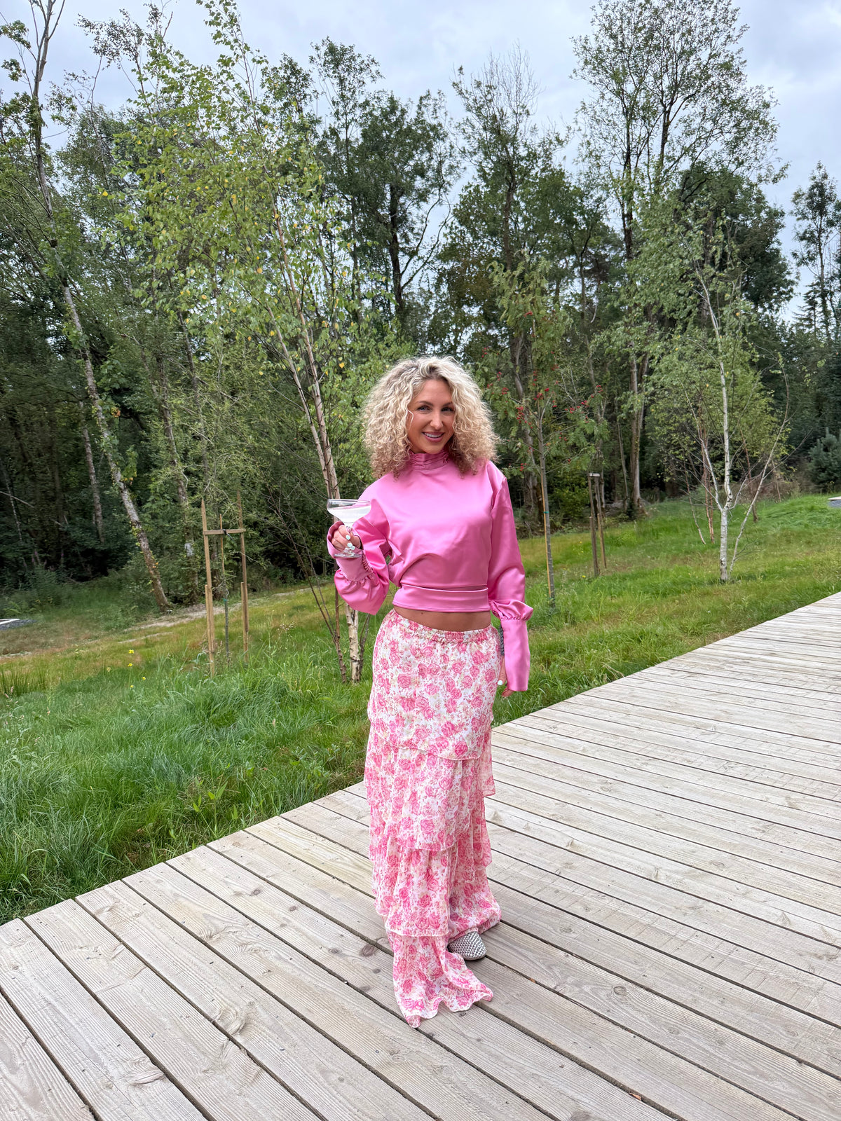 Dawn Blouse | Sunrise Pink