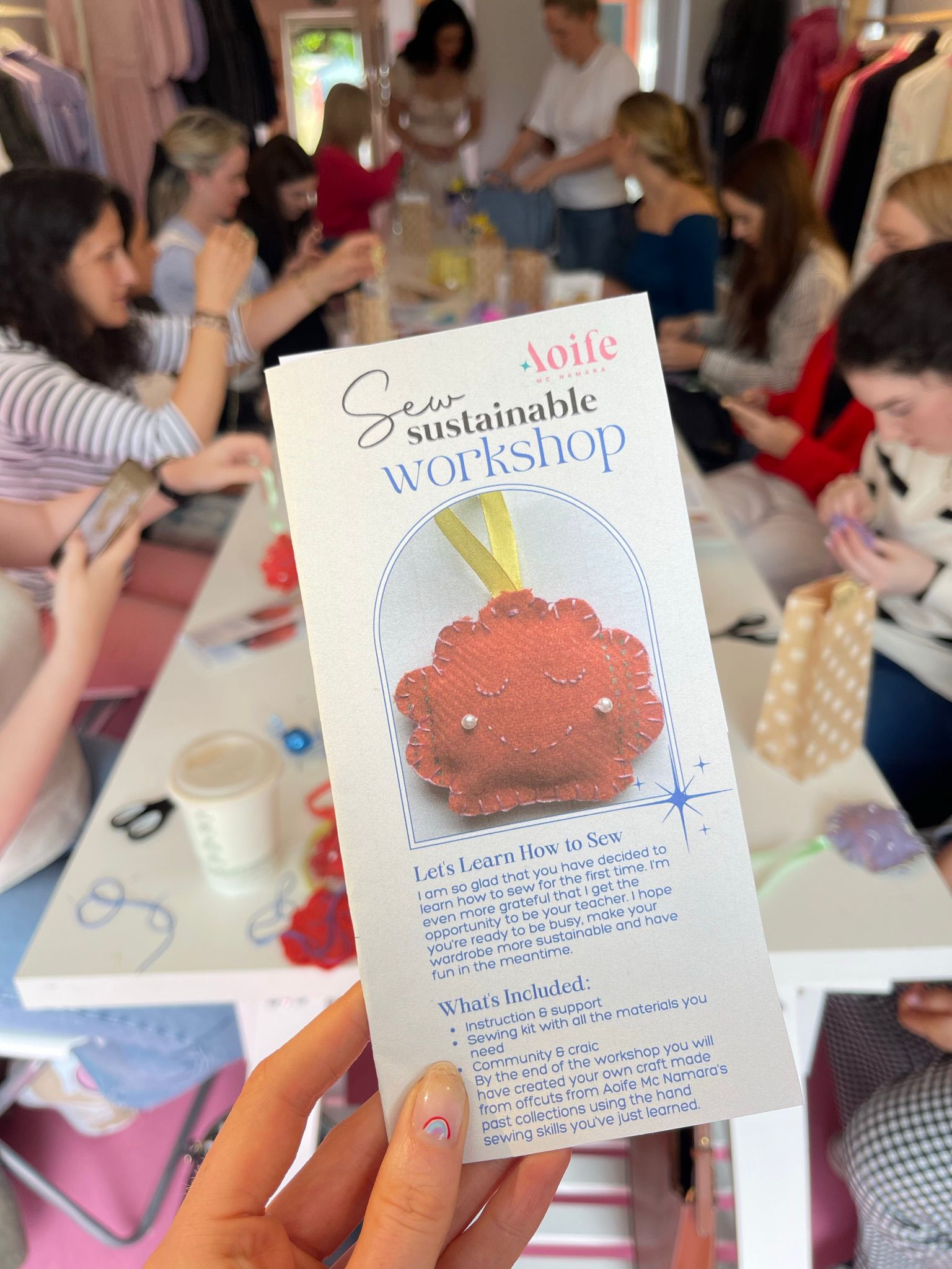 Sew Sustainable Workshop - Learn to Sew |  December 7th