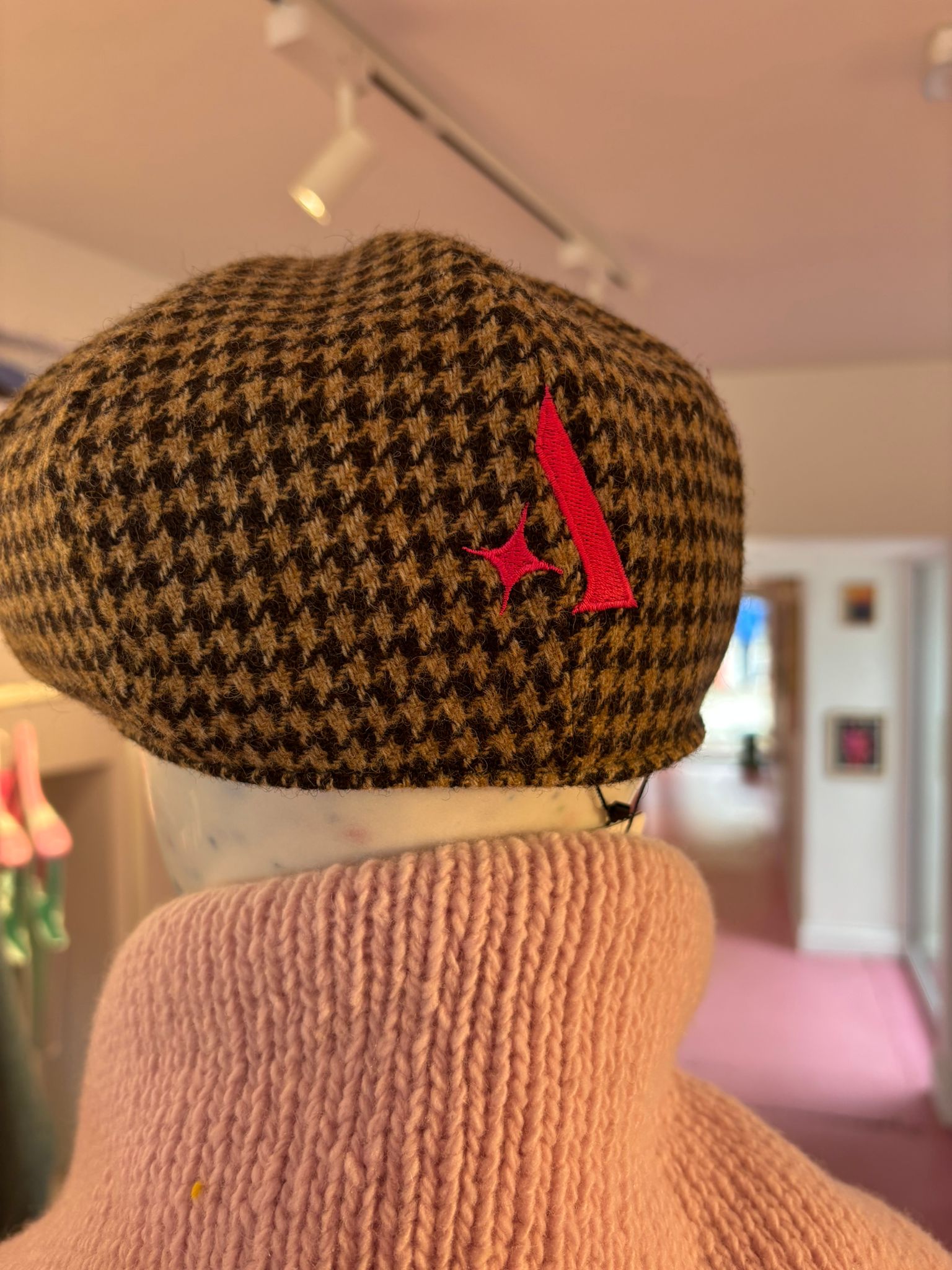 Peat Brown Weavers & Believers Baker Boy Cap