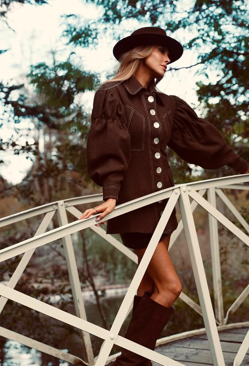 Our Land Blazer | Peat Brown