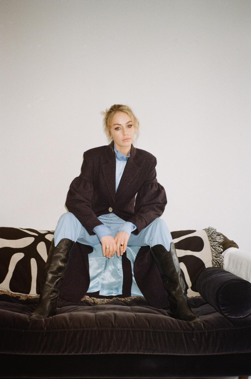 Reimagined | The Burren Navy Long Coat