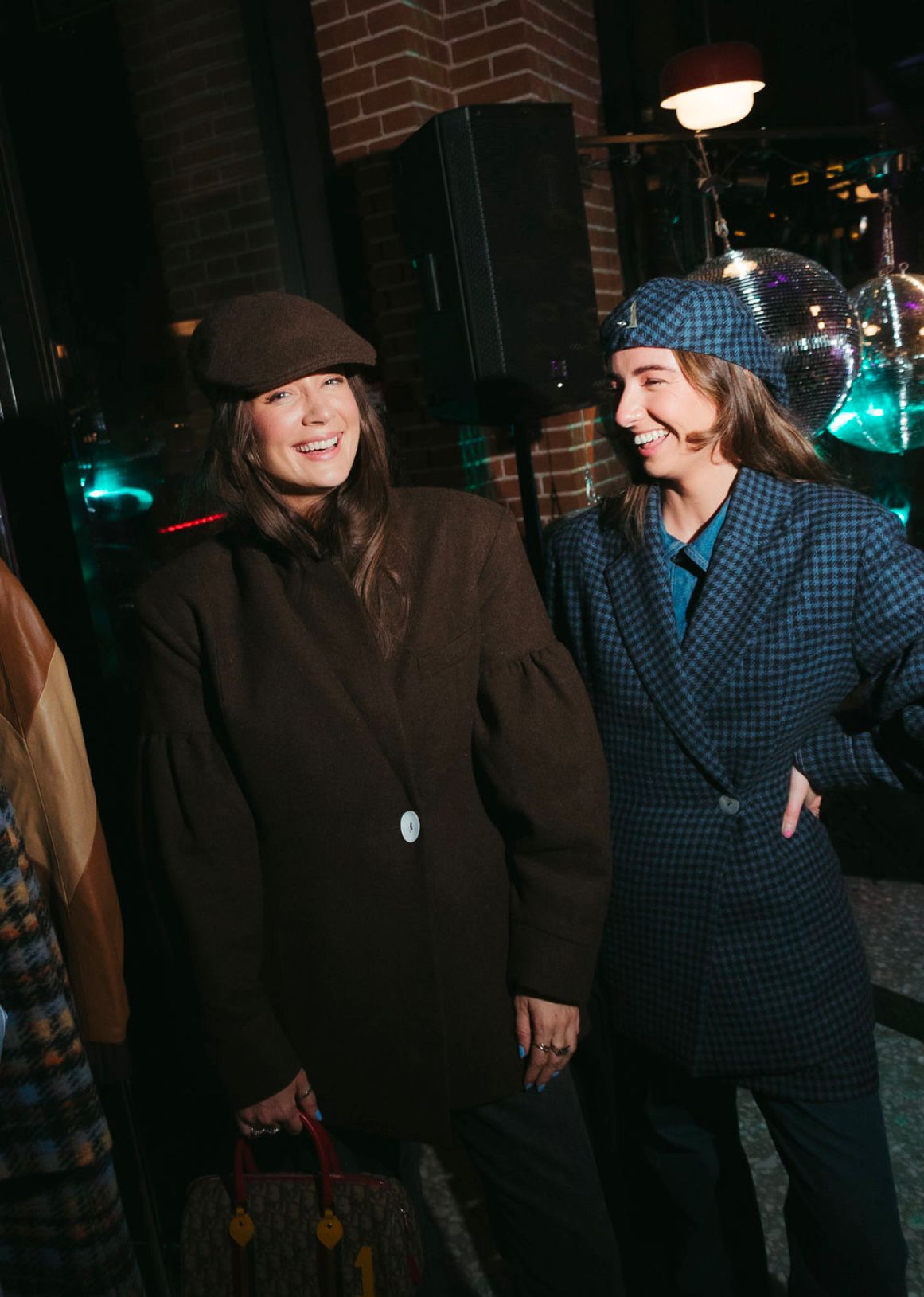 Check Navy Paddy Cap