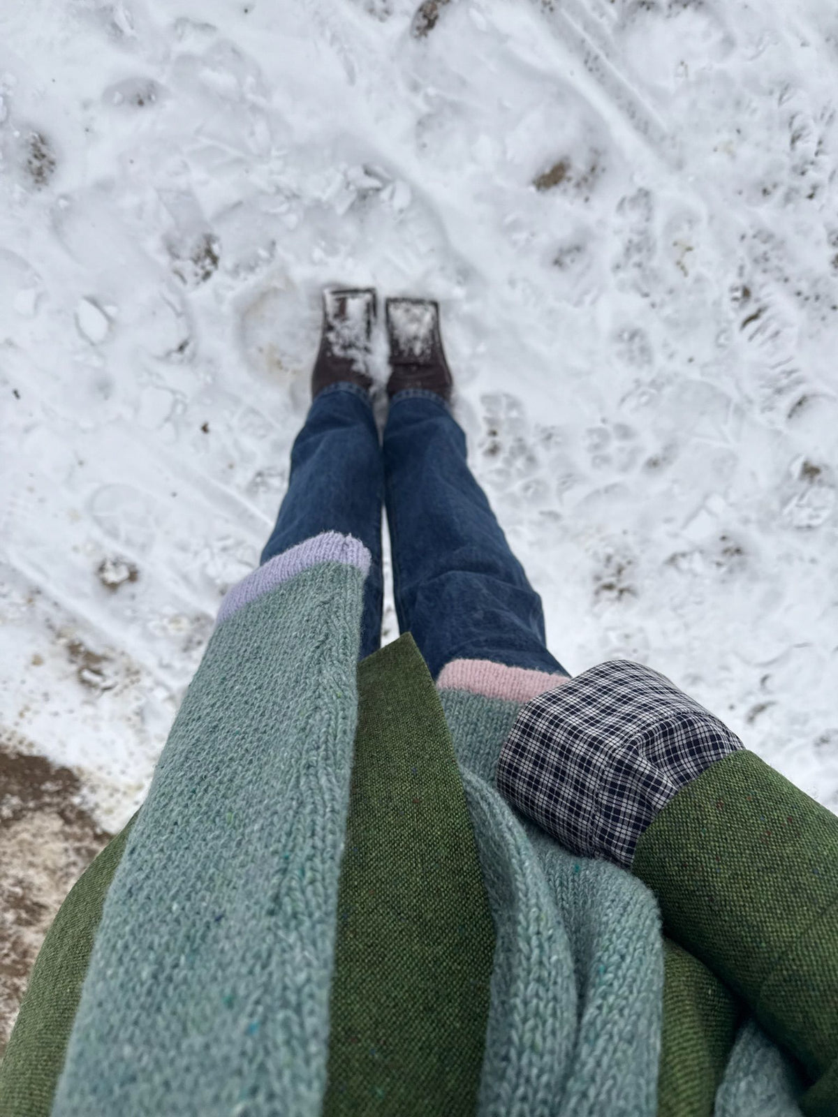 Wild Meadows Teal Jumper