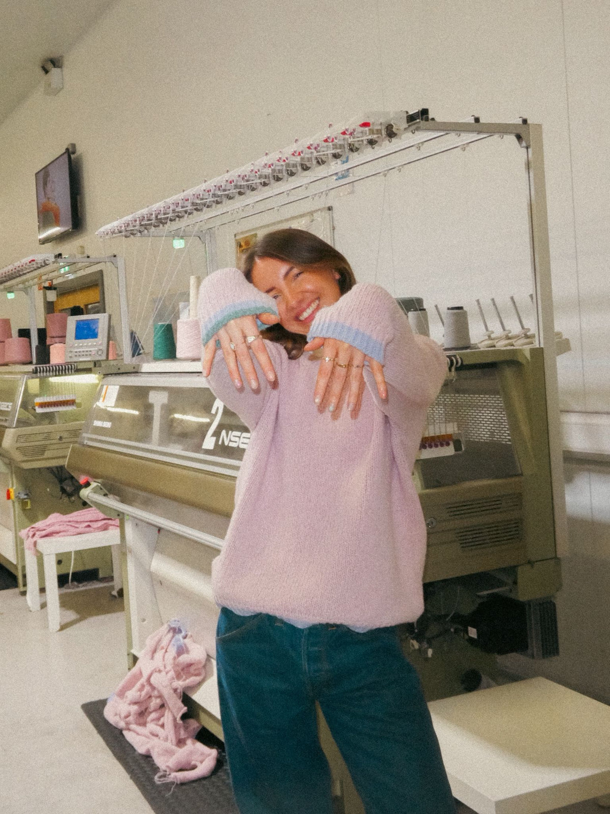 Pre-order | Sea Bloom Pink Jumper