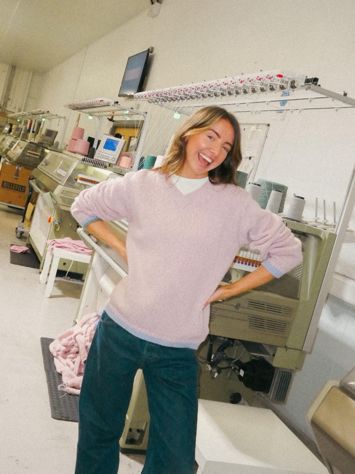 Pre-order | Sea Bloom Pink Jumper