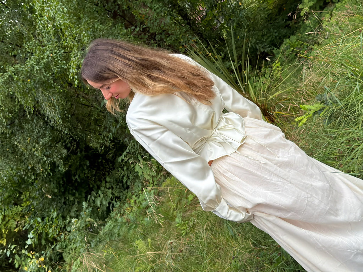 Dawn Blouse | Pearl Ivory