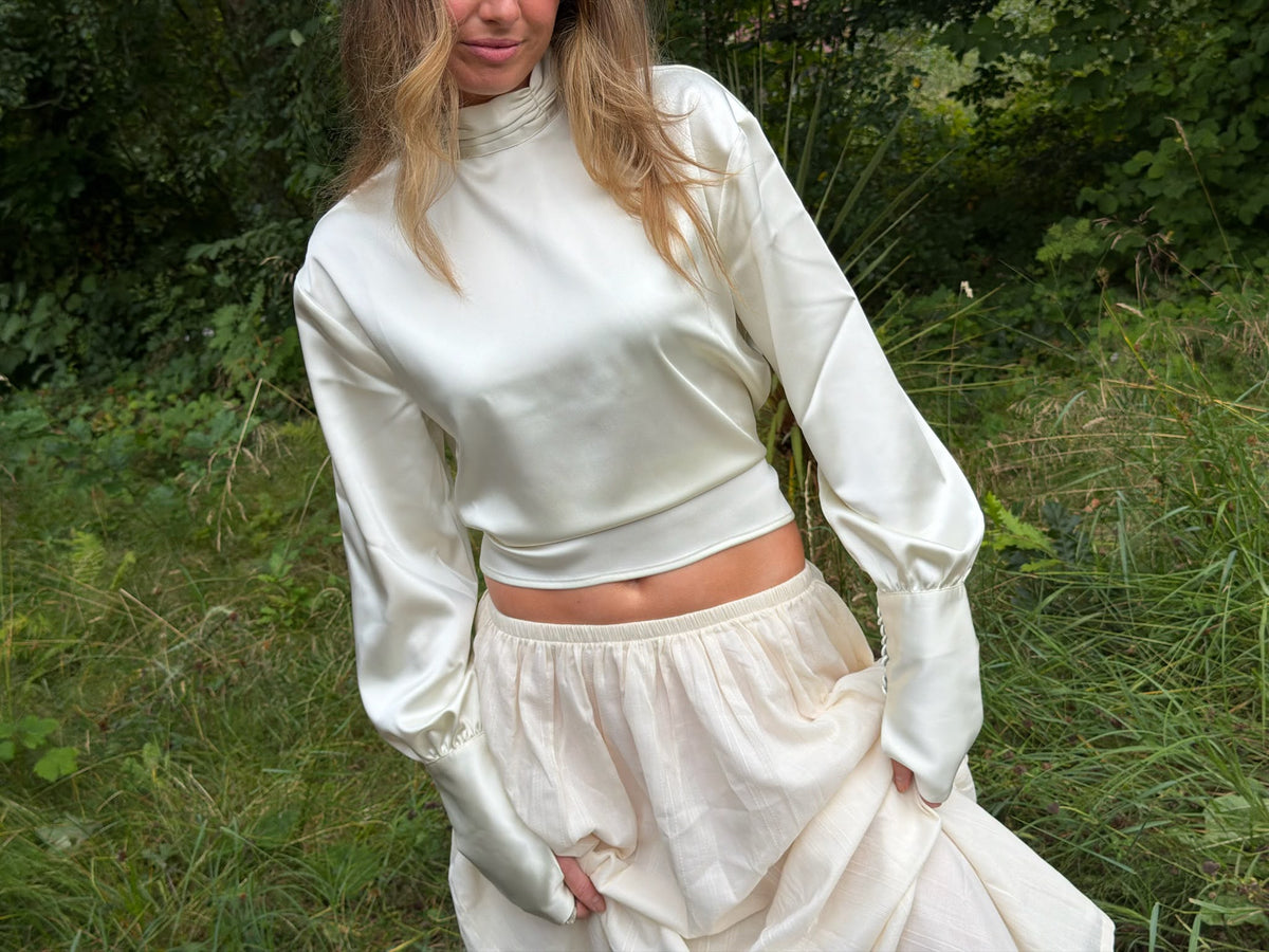 Dawn Blouse | Pearl Ivory