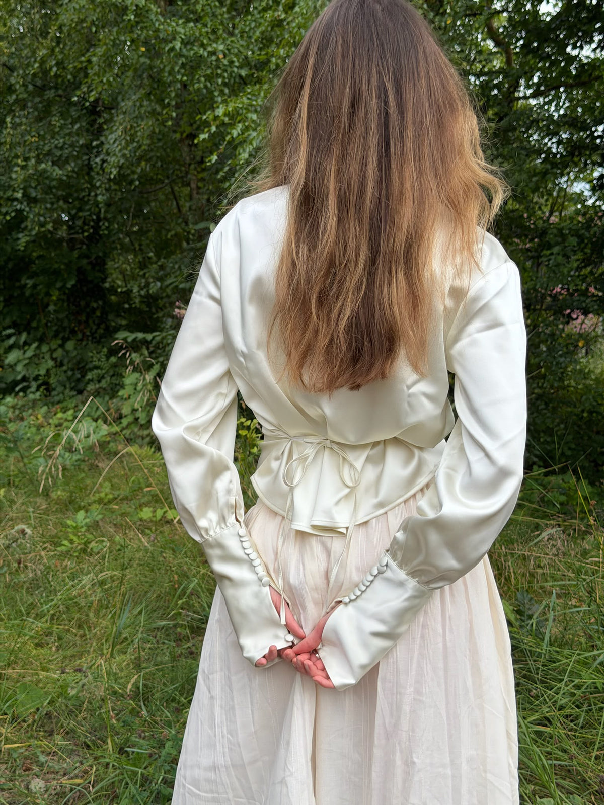 Dawn Blouse | Pearl Ivory
