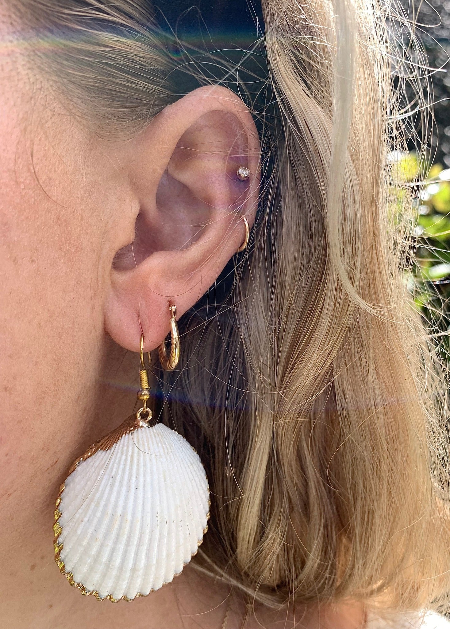 Ocean glow - Earrings (Large)